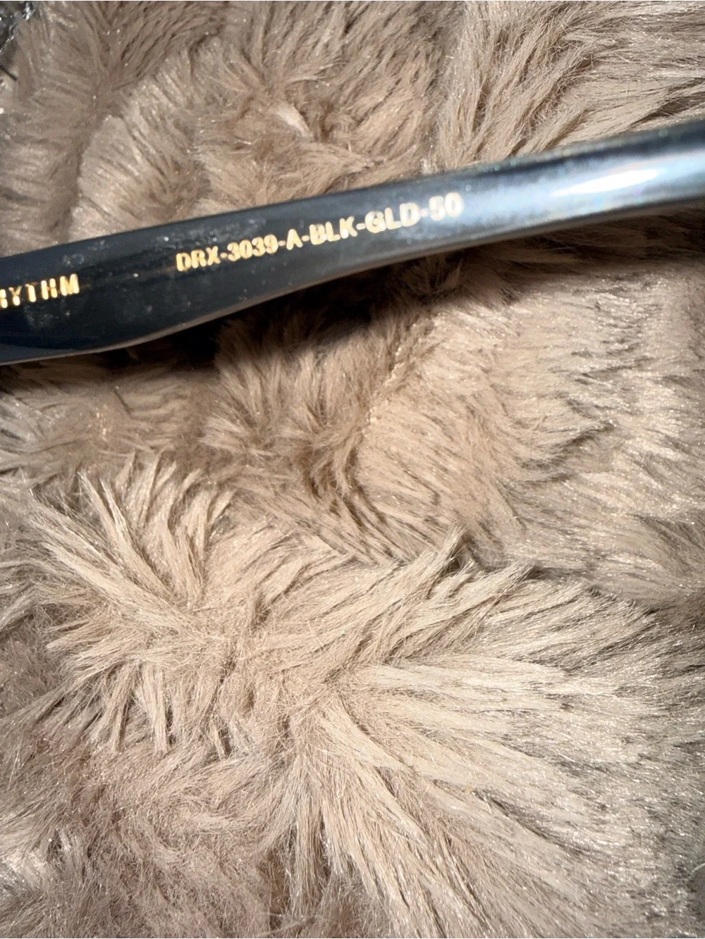 $735 DITA RHYTHM SOFT SQUARE CAT EYE INFLUENCED BLACK & GOLD EYEGLASSES FRAMES